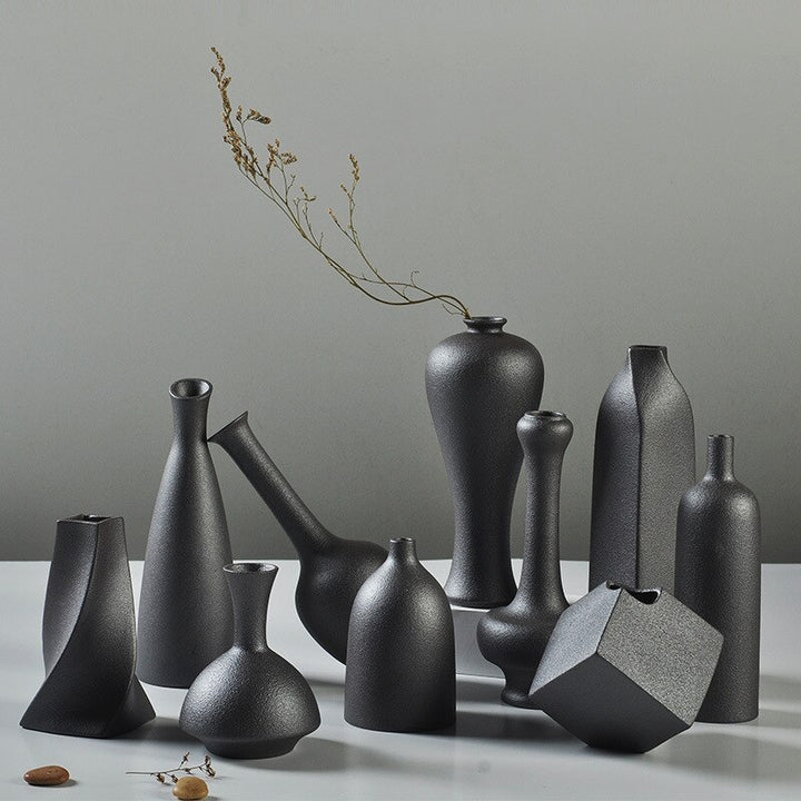 Black Glaze Vase