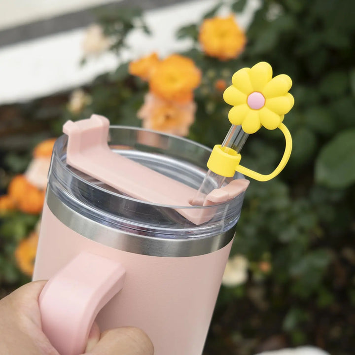 Silicone Straw Mouth Drinking Dust Cover Splash Proof Stopper Cover Creative Cup Accessories 10mm Straw Reusable New Straw